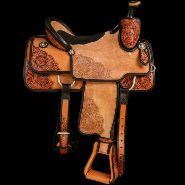 Spot Tooled Roper Saddle